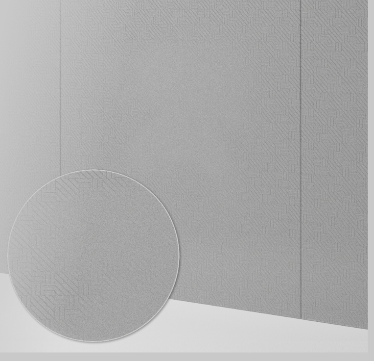 Ilustracja przedstawia kwadratową płytkę z tłoczonym wzoru. W jednym miejscu tłoczenie jest rozmyte.