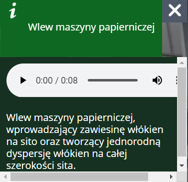 Przykładowy wygląd okna z opisem