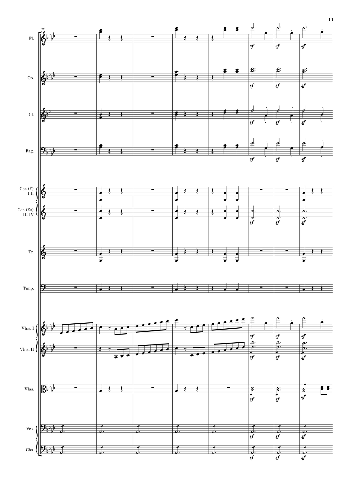 Ilustracja przedstawia stronę partytury utworu.