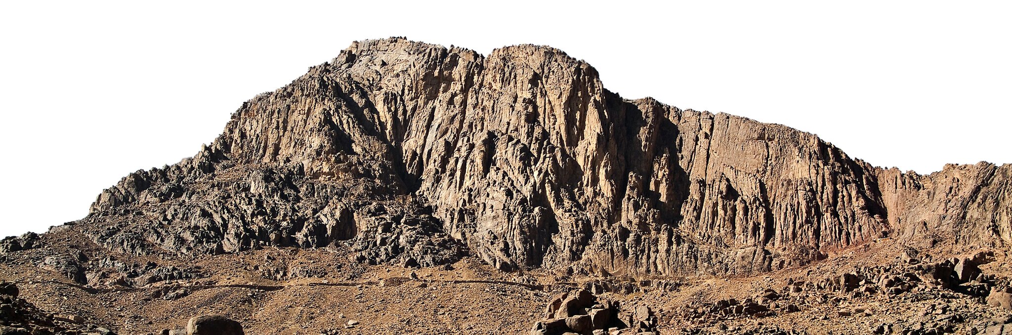 Góra Synaj, na której Jahwe przekazał Mojżeszowi dekalog Góra Synaj, na której Jahwe przekazał Mojżeszowi dekalog Źródło: Studio31, Wikimedia Commons, licencja: CC BY-SA 3.0.