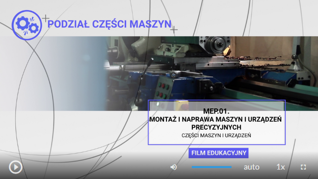 Ekran początkowy filmu edukacyjnego