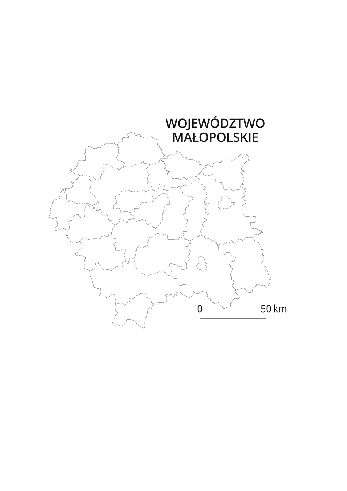 Mapy konturowe województw