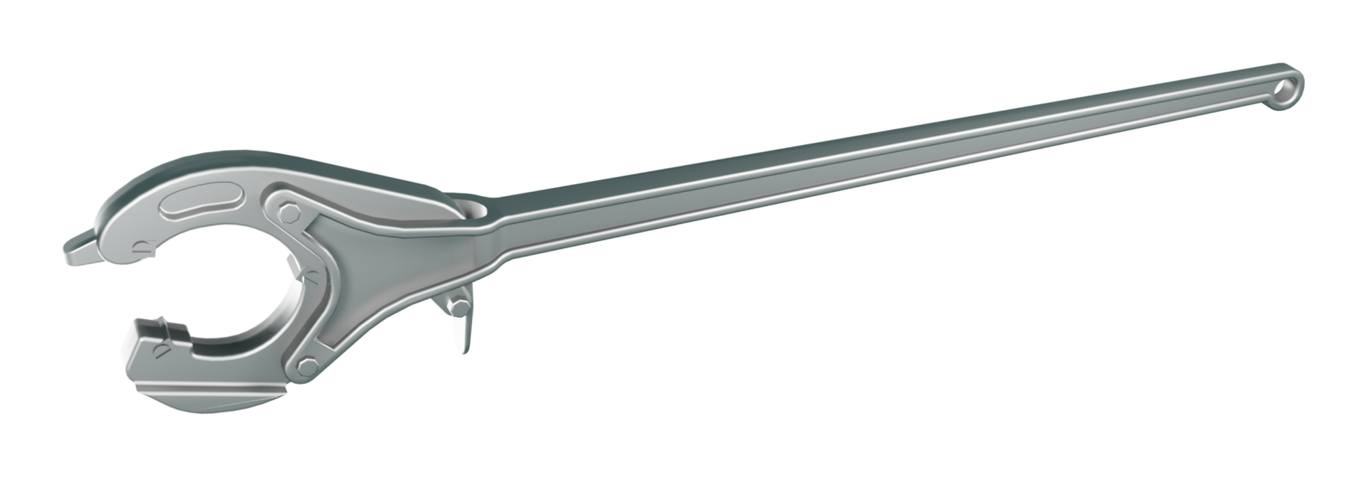 Klucz do rur wydobywczych.