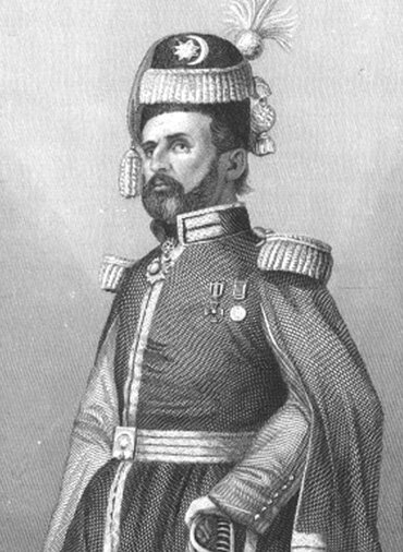 Ilustracja przedstawiająca Michała Czajkowskiego.