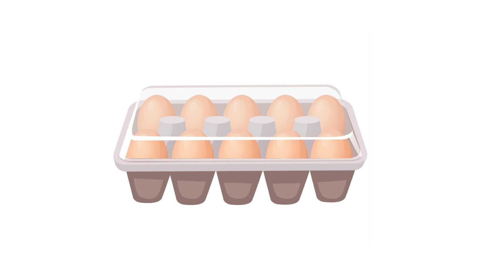 Na ilustracji znajdują się jajka.
