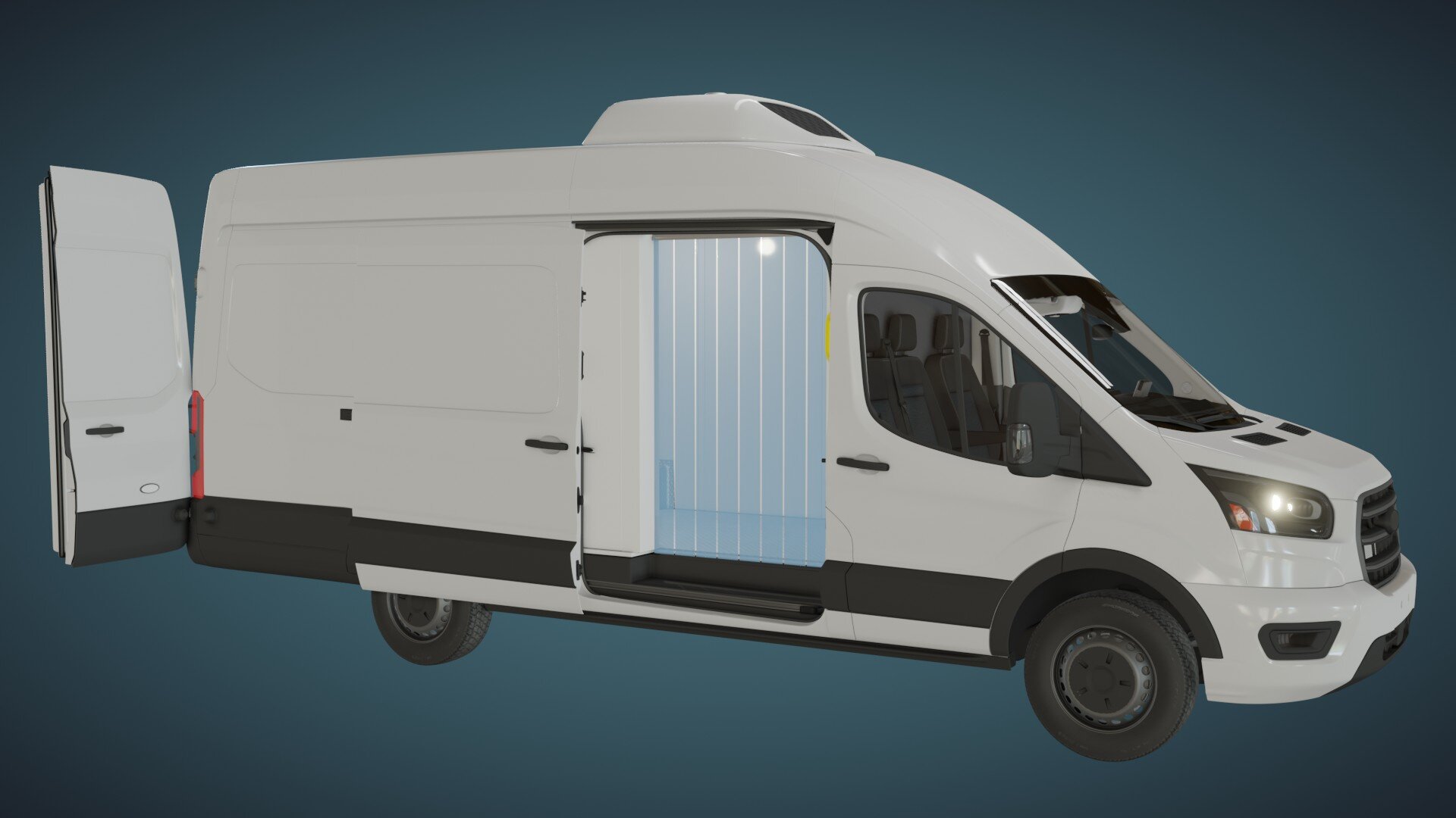 Kurtyna paskowa chroniąca przed zmianami temperatury