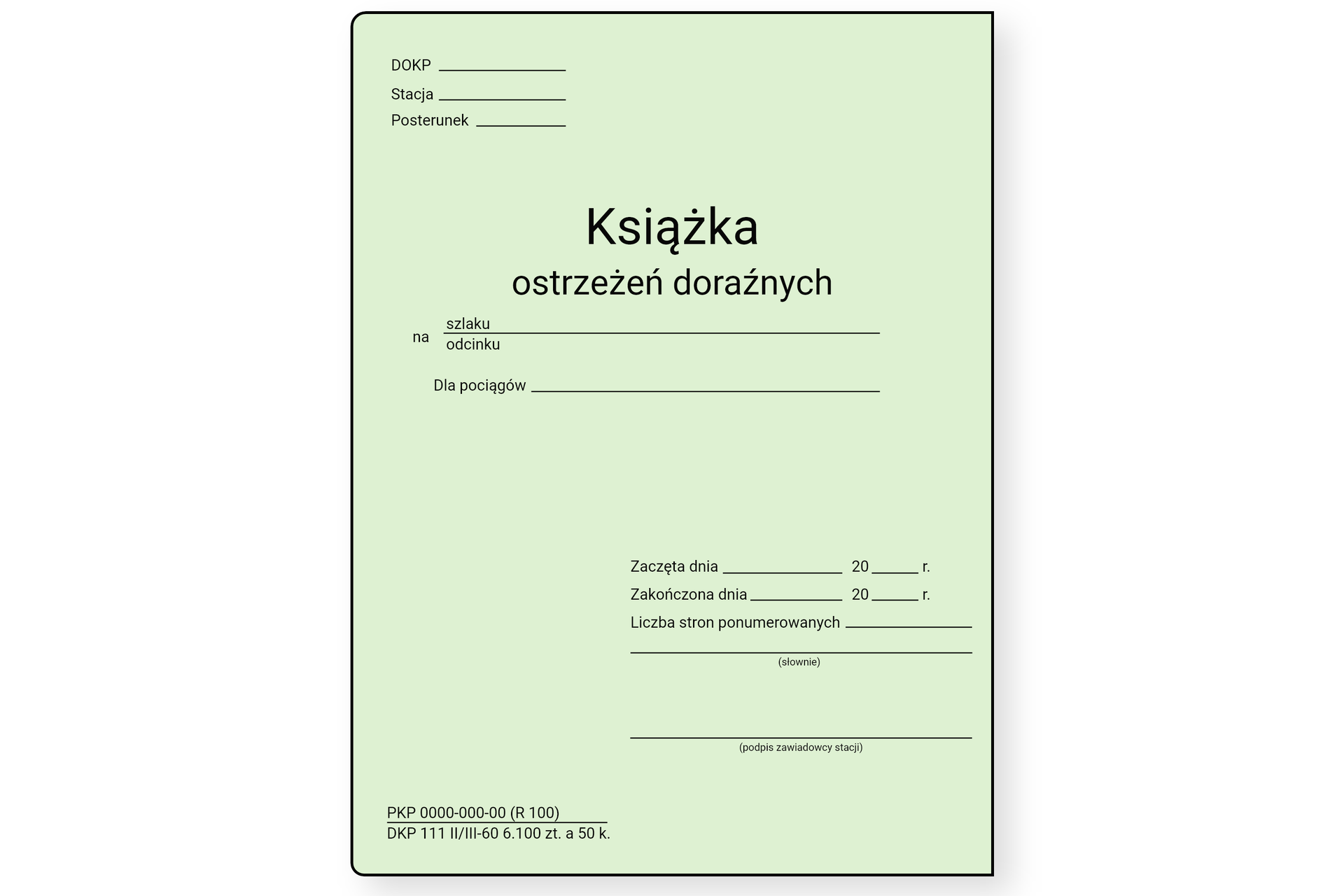 Książka ostrzeżeń doraźnych