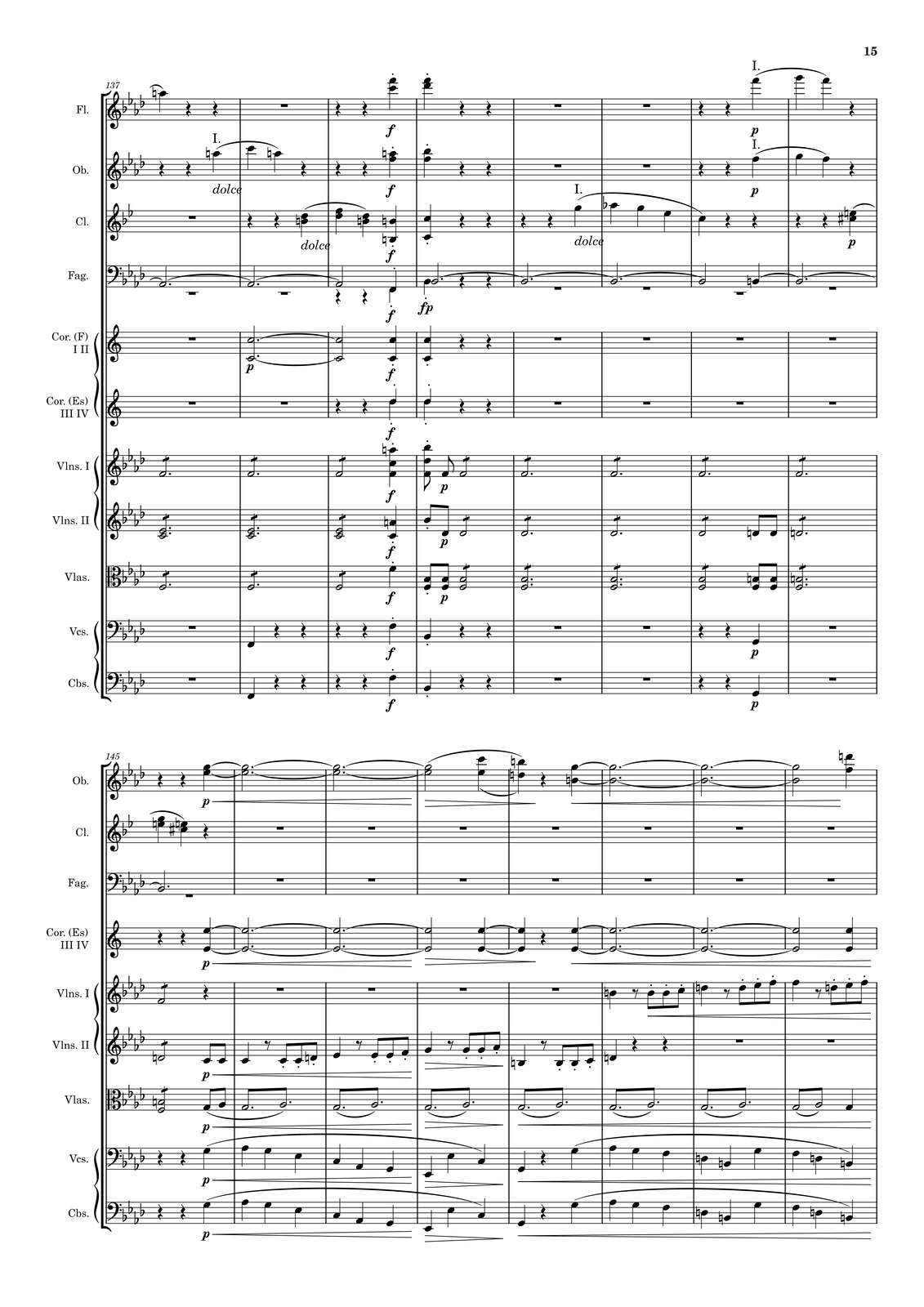 Ilustracja przedstawia stronę partytury utworu.