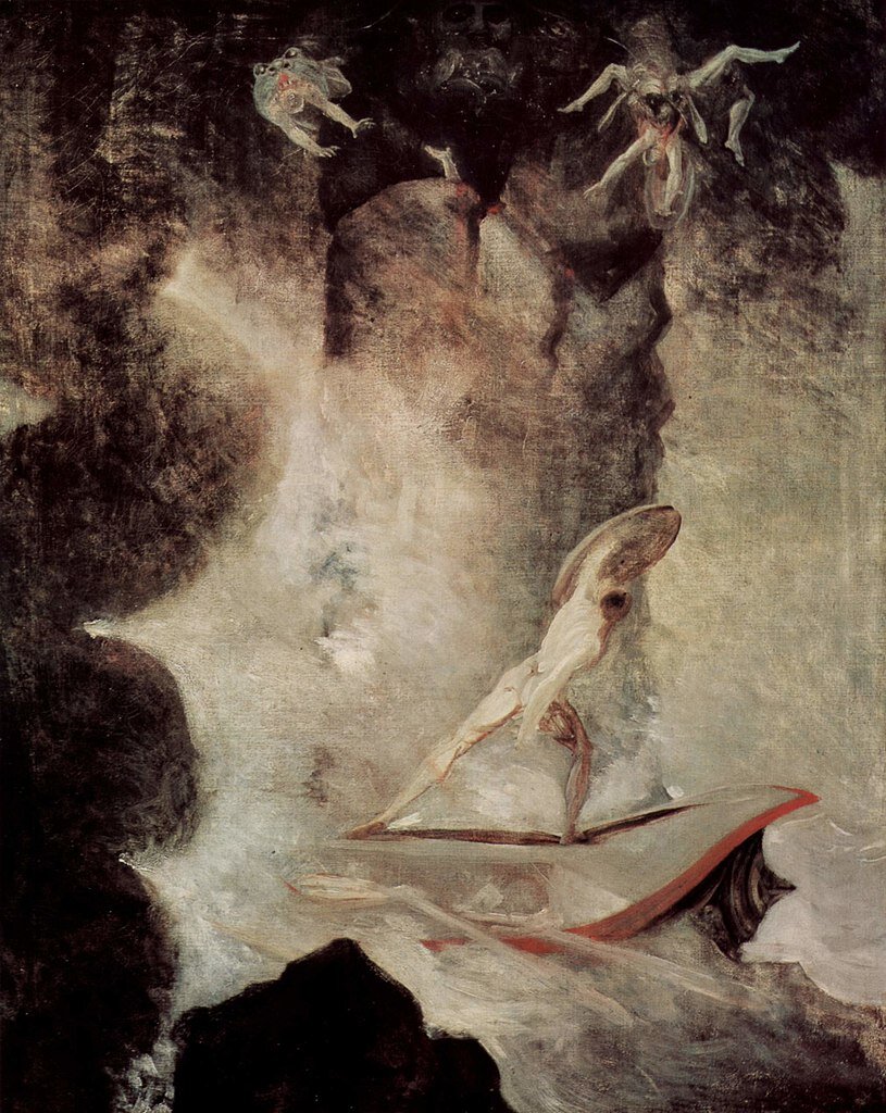 Henry Fuseli, Odyseusz przed Scyllą i Charybdą, pomiędzy 1794 a 1796
