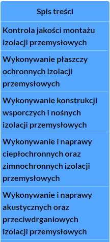 Przykładowy wygląd spisu treści