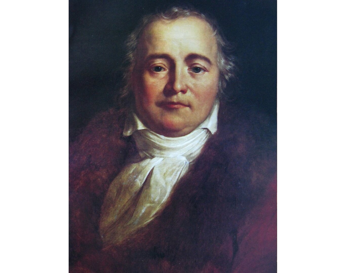 Obraz przedstawiający portret Juliana Ursyna Niemcewicza.