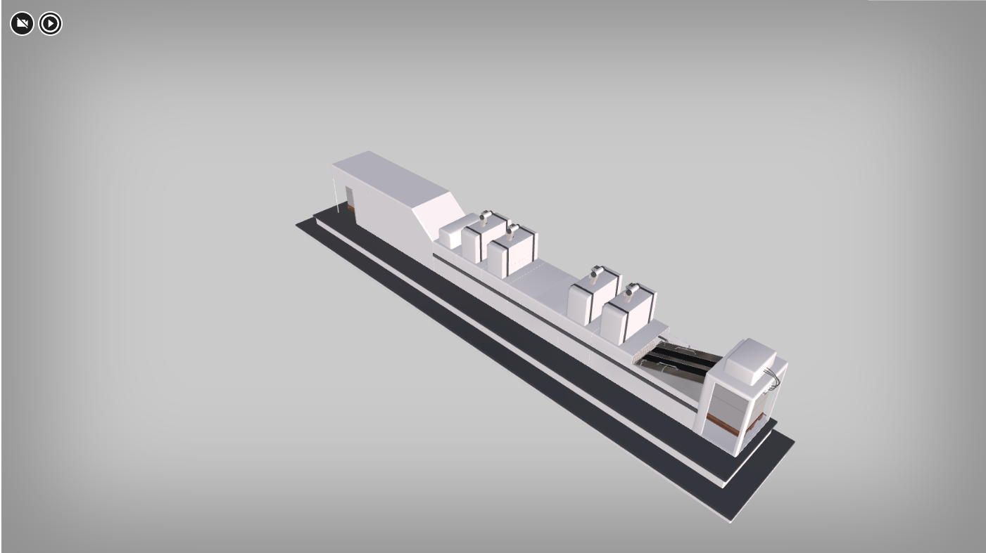 Widok ekranu wizualizacji 3D