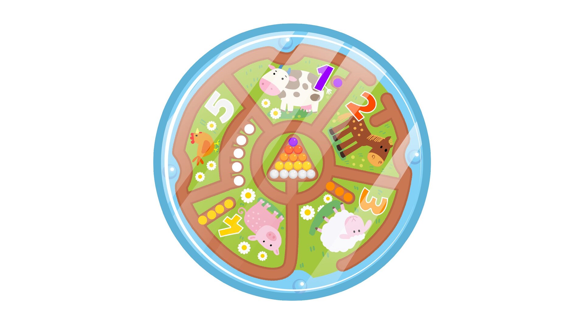 Ilustracja przedstawia zabawkę. 