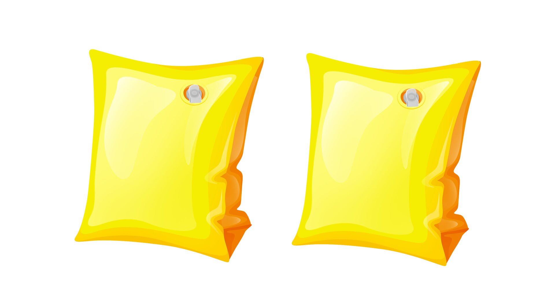 Na ilustracji znajdują się rękawki do pływania.