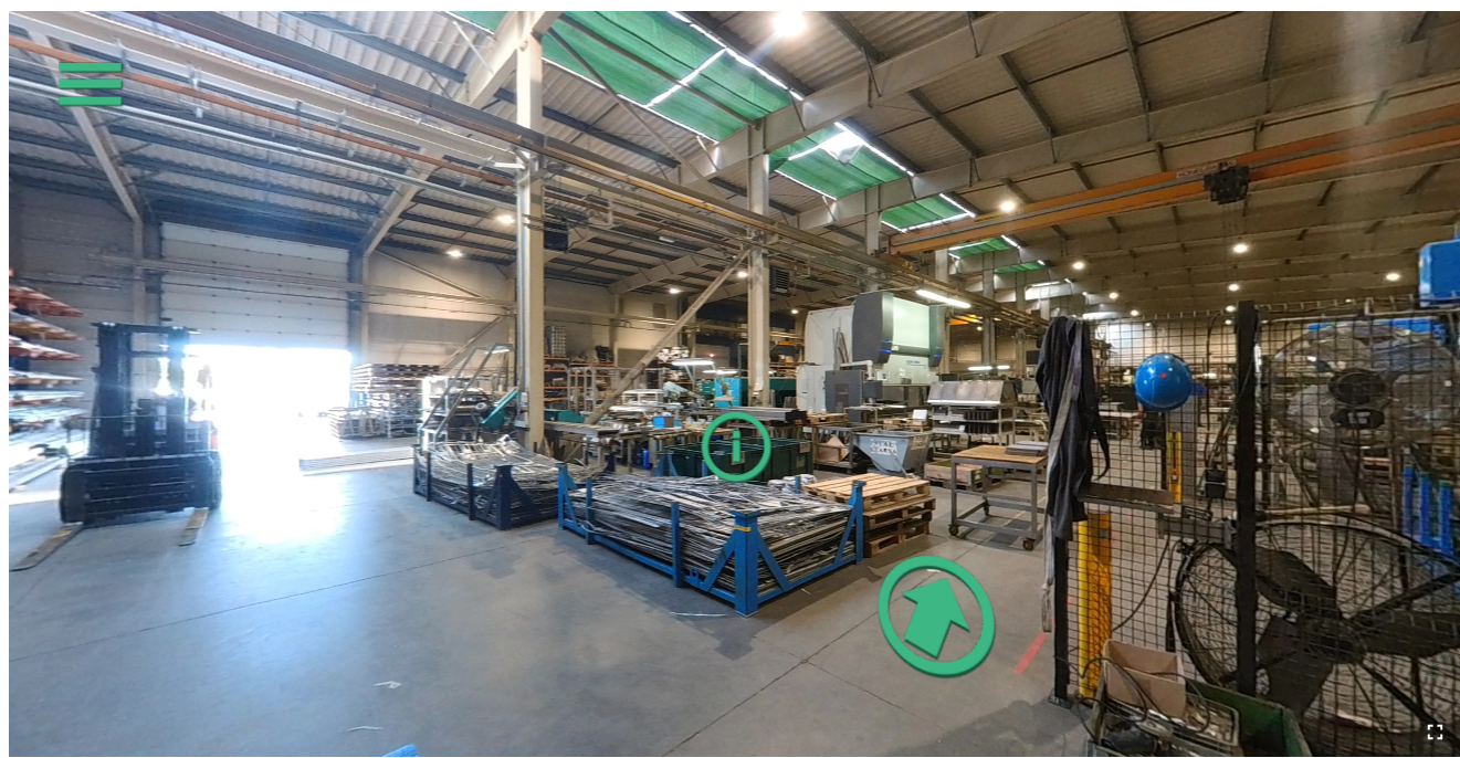 Widok wycieczki wirtualnej