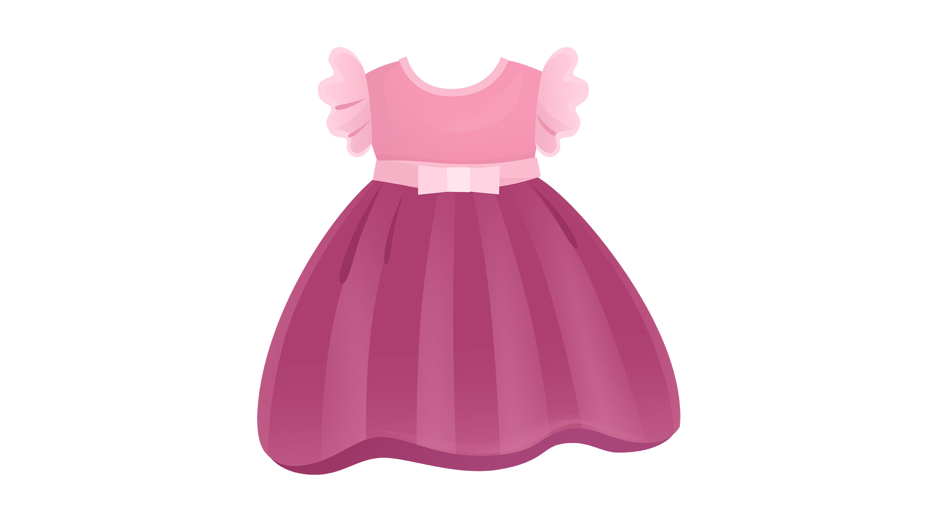 Ilustracja przedstawia sukienkę.