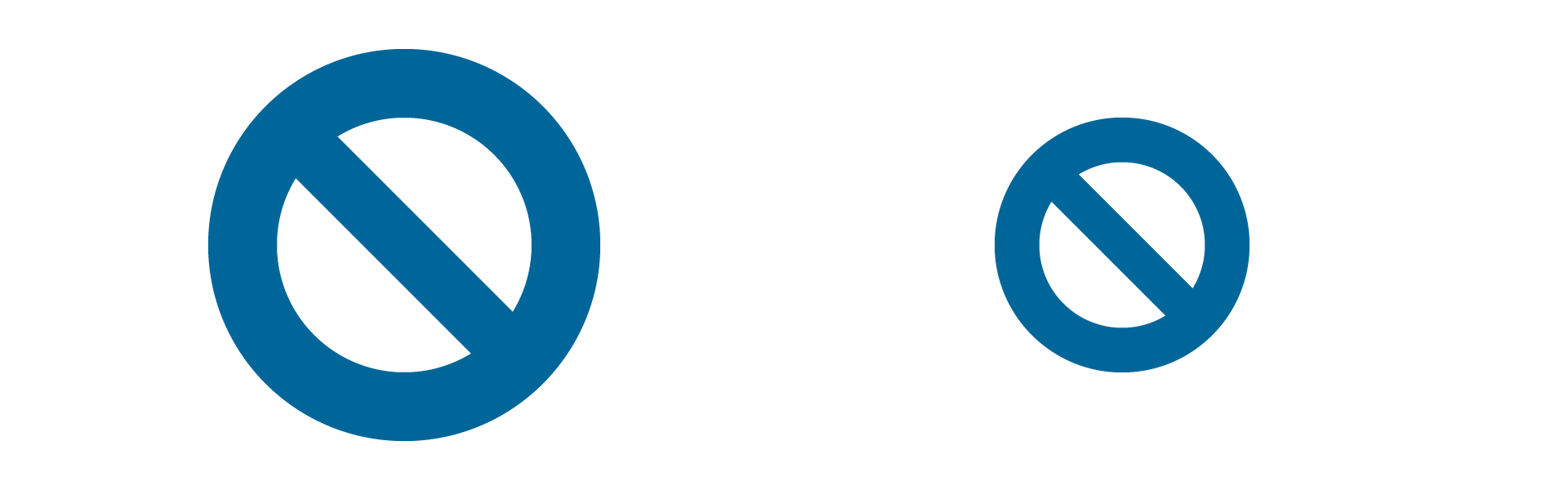 Rysunek dwóch figur podobnych w kształcie okręgu z zaznaczoną średnicą.