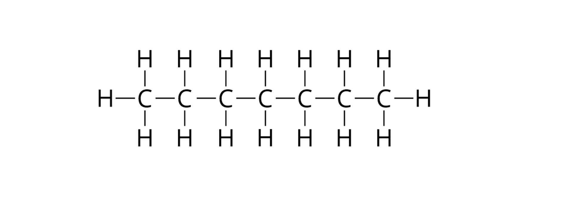 Wzór strukturalny węglowodoru II