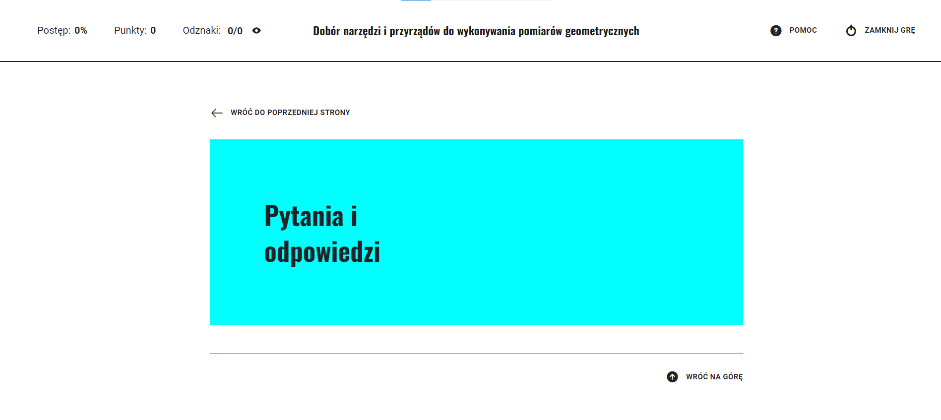 Ilustracja przedstawia panel pomocy