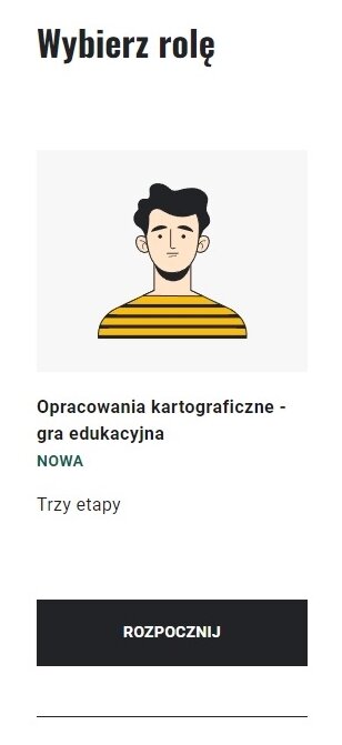 Przykładowy widok ekranu wyboru misji