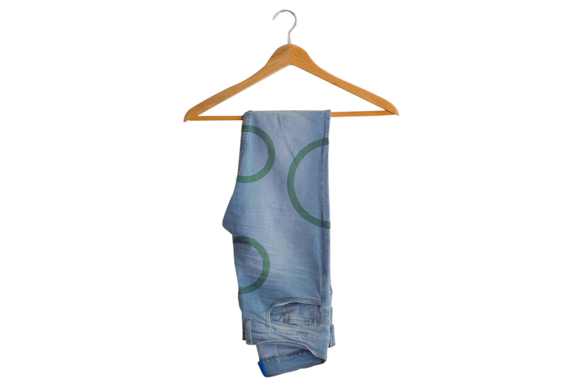 Ilustracja przedstawia dżinsy.