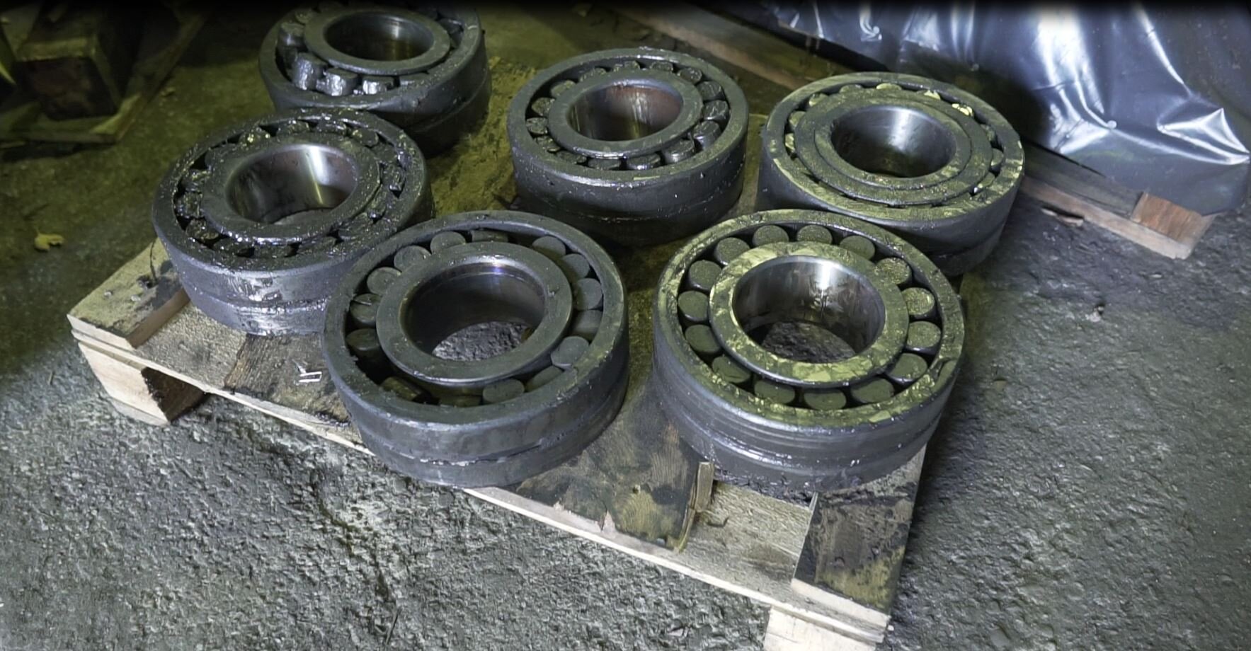 Wyeksploatowane łożyska