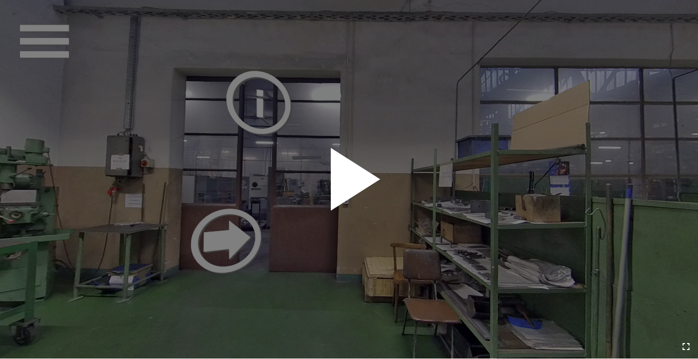 Ekran startowy wycieczki wirtualnej