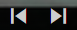 Dwie strzałki - jedna zwrócona w lewo, a druga w prawo. Strzałka w lewo służy do przejścia do poprzedniego filmu, a strzałka w prawo do następnego. 