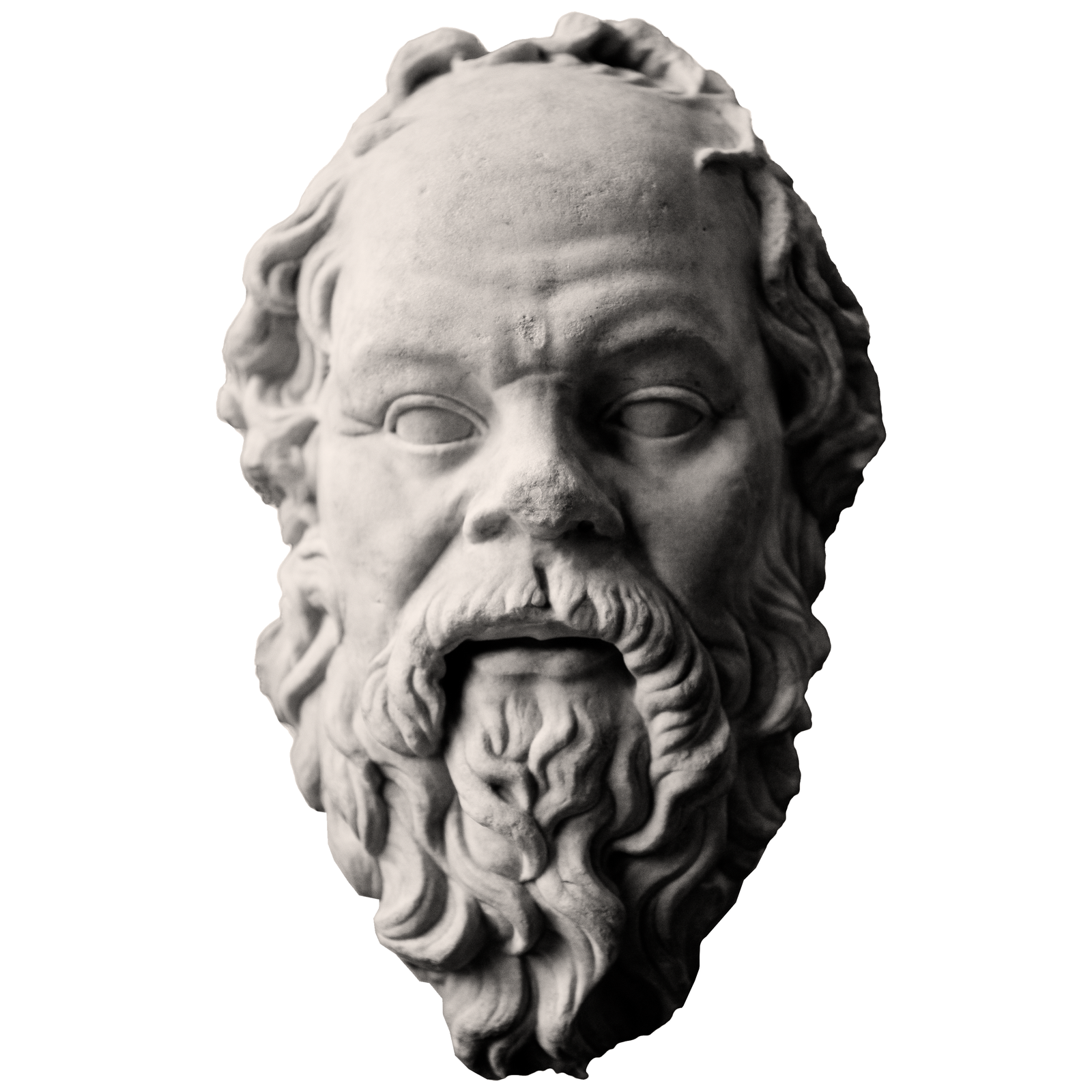 Sokrates – podobizna przechowywana w Luwrze w Paryżu Sokrates – podobizna przechowywana w Luwrze w Paryżu Źródło: Derek Key, Wikimedia Commons, licencja: CC BY 2.0.