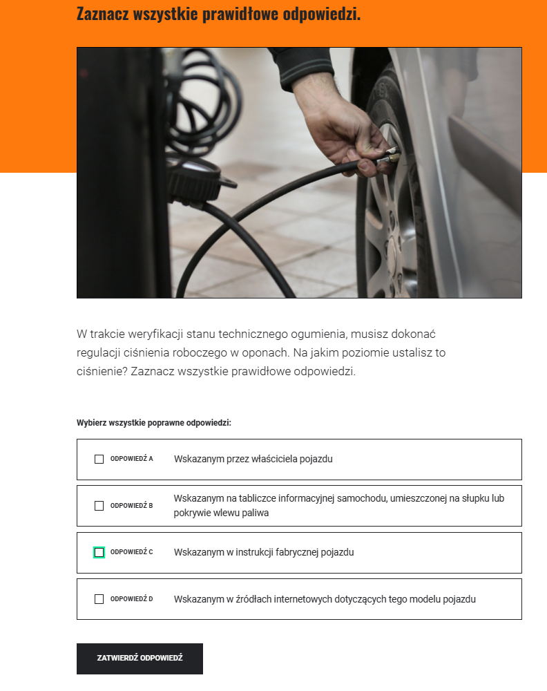 Przykładowy ekran w grze