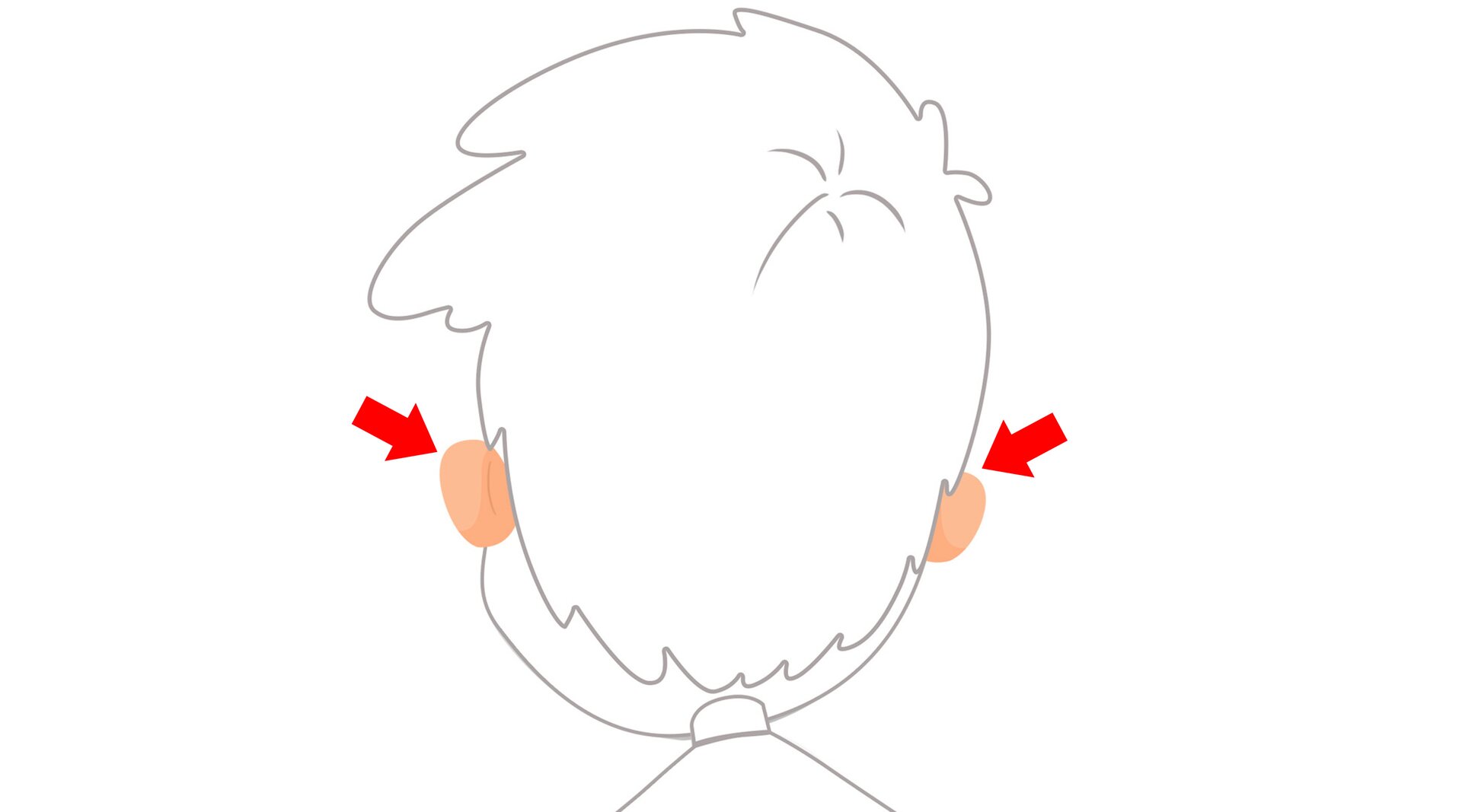 Ilustracja przedstawia uszy.