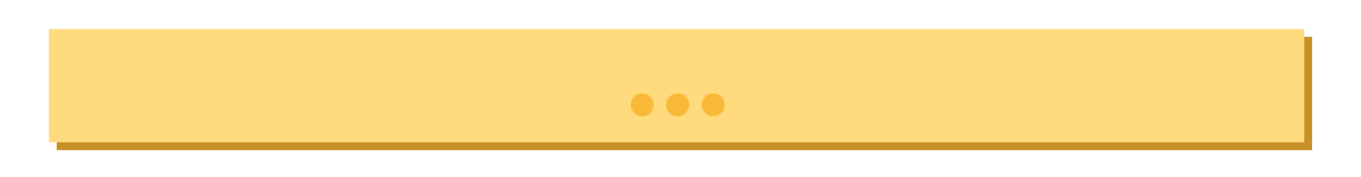 Grafika przedstawia trzykropek na żółtym tle.