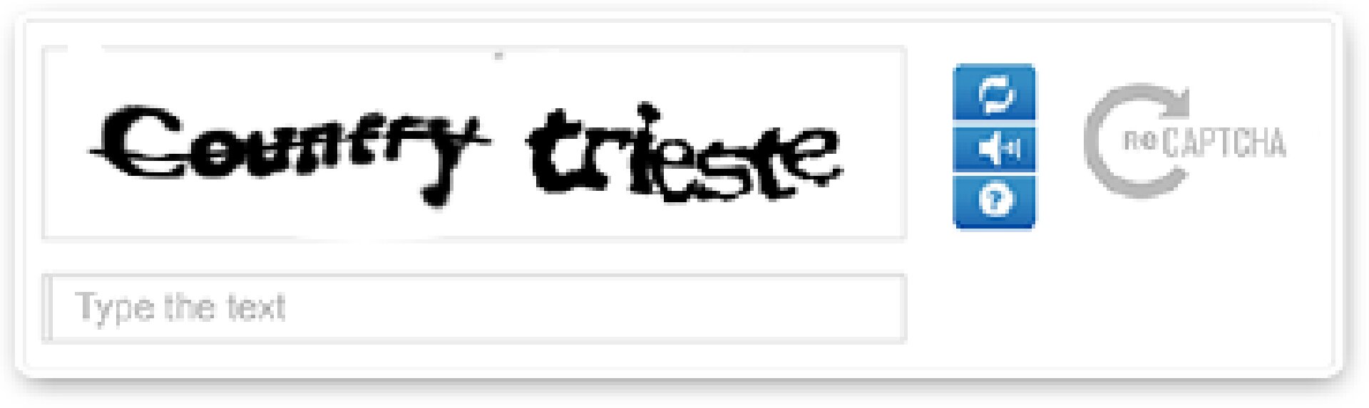 Ilustracja zabezpieczeń typu: captcha