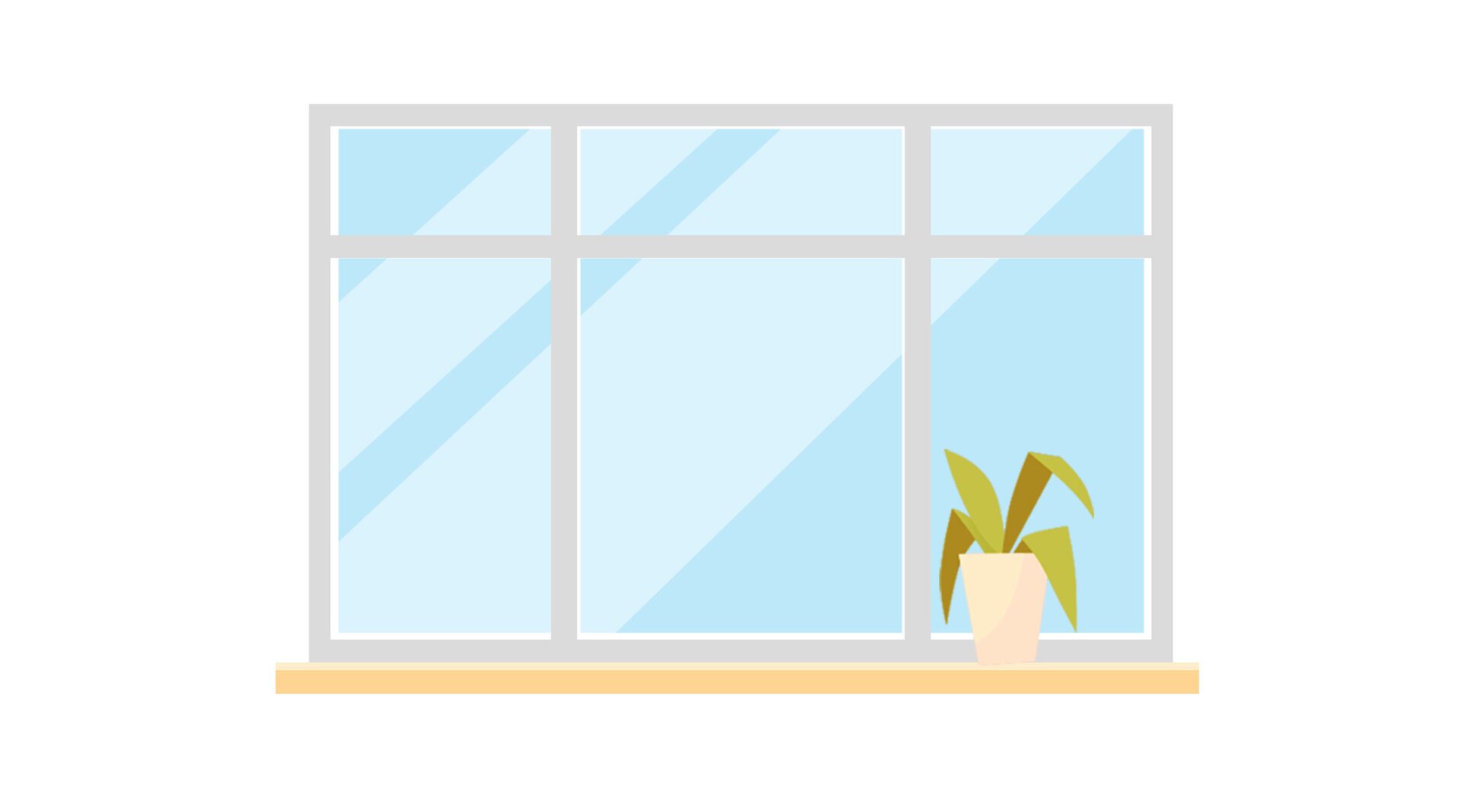 Ilustracja przedstawia okno