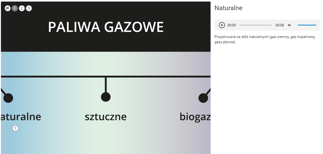 Przykładowy wygląd wyświetlania znacznika