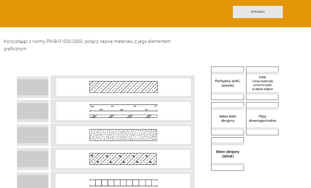 Przykładowy widok zadania w grze