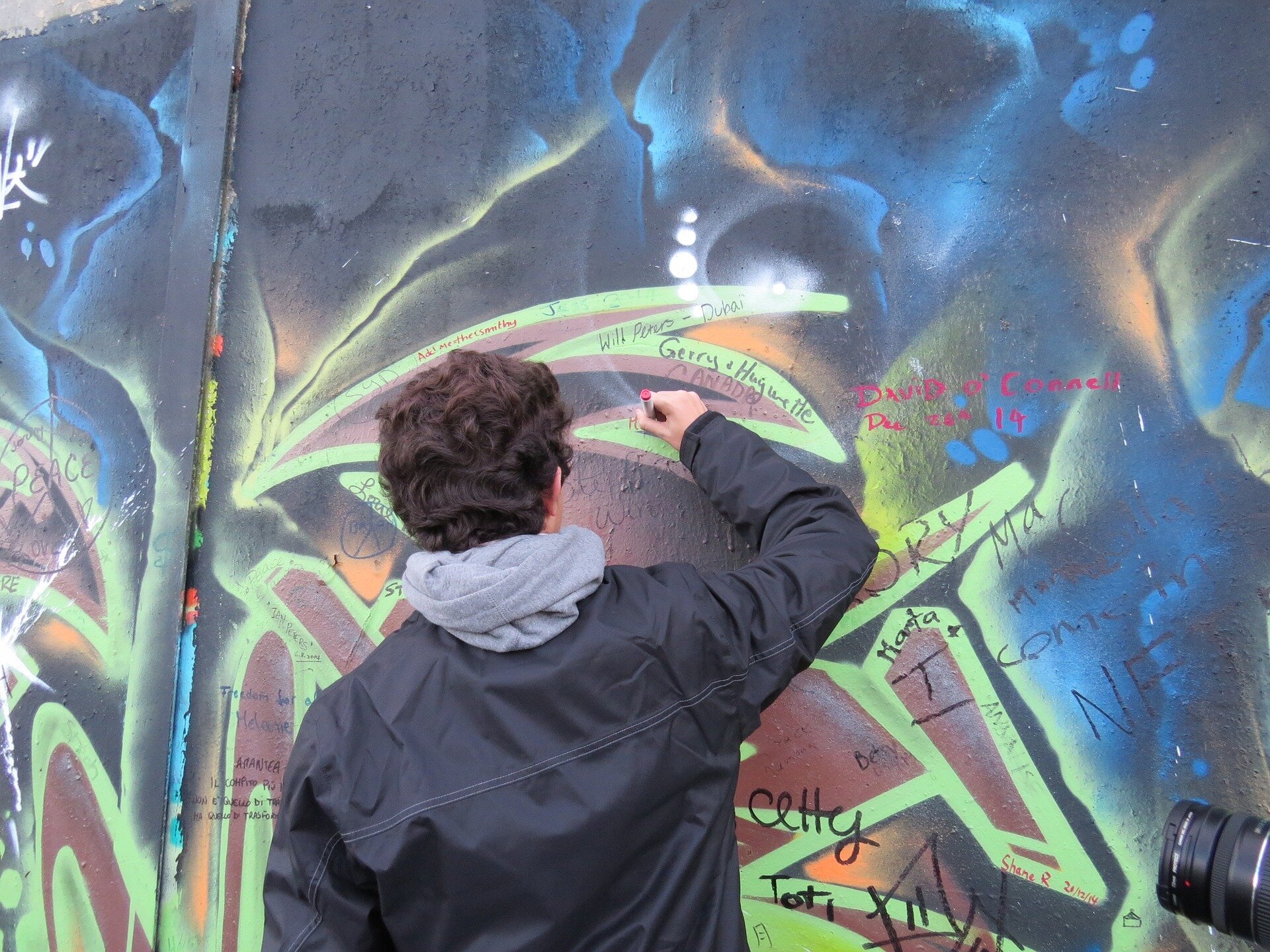 malowanie graffiti 