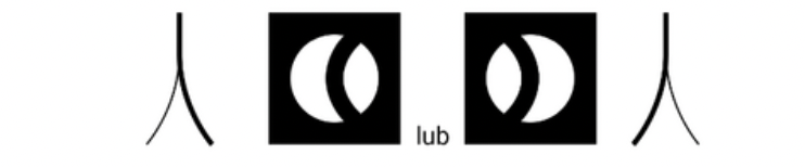 Ilustracja przedstawia wskaźnik <math aria‑label='wu zet'>Wz cztery jazda z ostrza. Znajdują się tu 4 rysunki. Od lewej.Rysunek pierwszy. Rozgałęzienie przypominające odwróconą do góry nogami wielką literę <math aria‑label='igrek'>Y. Górna część, czyli wspólna, przed rozwidleniem jest grubsza. Prawa część rozwidlenia jest również grubsza, a lewa cieńsza.Rysunek drugi. Czarny kwadrat. W jego środku białe koło wycięte po prawej stronie czarnym łukiem wybrzuszonym w lewo.Rysunek trzeci. Czarny kwadrat. W jego środku białe koło wycięte po lewej stronie czarnym łukiem wybrzuszonym w lewo.Rysunek czwarty. Rozgałęzienie przypominające odwróconą do góry nogami wielką literę <math aria‑label='igrek'>Y. Górna część, czyli wspólna, przed rozwidleniem jest grubsza. Lewa część rozwidlenia jest również grubsza, a prawa cieńsza. Między kwadratami zapisano słowo lub.