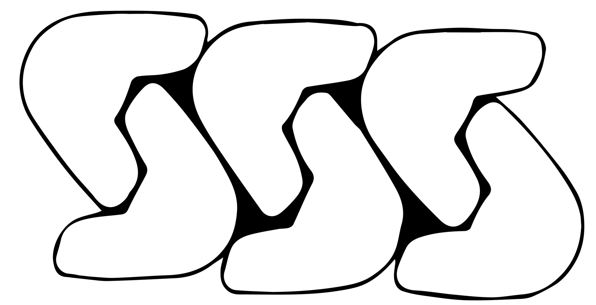 Na rysunku pokazany jest system naprzemianległy rozkroju skór wierzchnich. Widocznych jest sześć kształtów przypominających kwiat tulipana, stykających się ze sobą naprzemiennie. W górnym rzędzie leżą jedna obok drugiej i stykają się ze sobą tak, że ich "płatki" skierowane są w prawą stronę. W dolnym rzędzie leżą tak, że "płatki" skierowane są w lewą stronę, a skrzydła przyśrodkowe wpasowane są w miejsca wgłębień górnych kształtów, czyli przyszew – tam, gdzie będą wszywane języki.