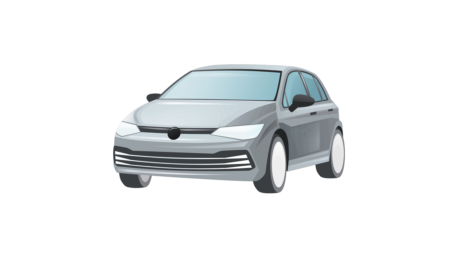 Ilustracja przedstawia samochód osobowy.