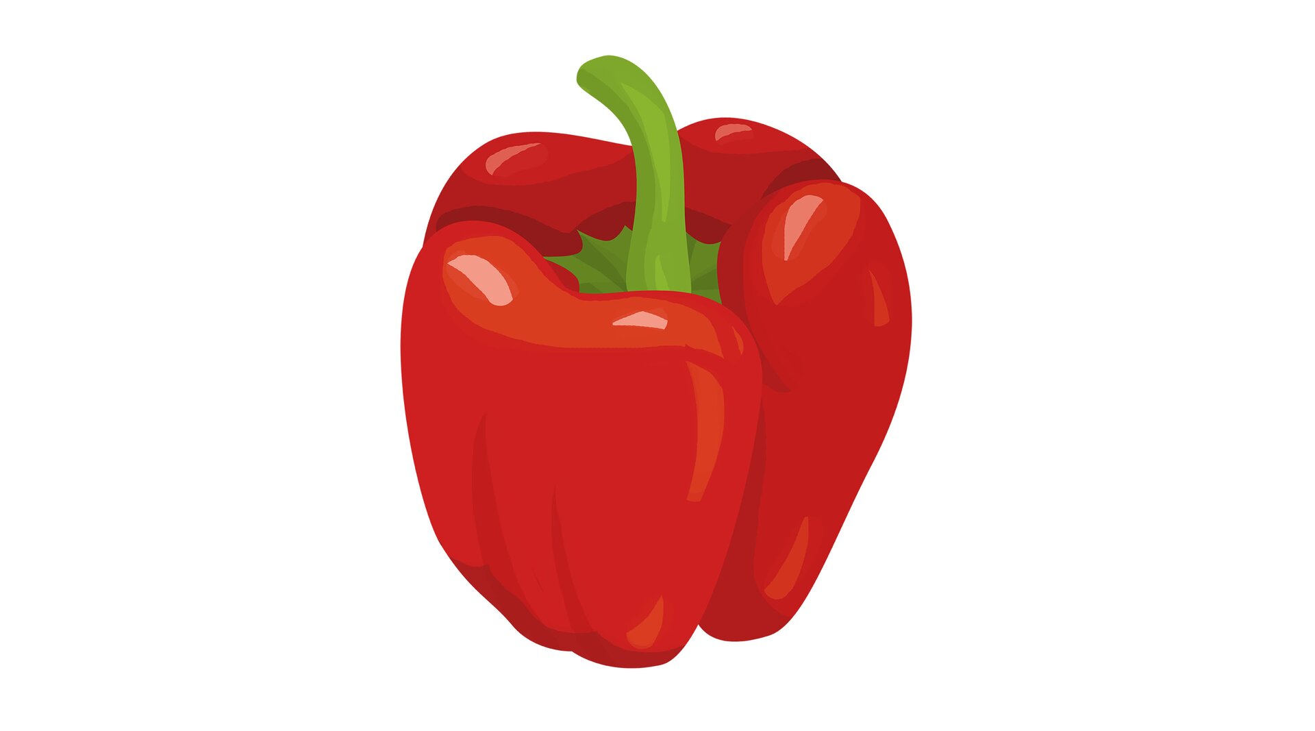 Na ilustracji znajduje się papryka. 