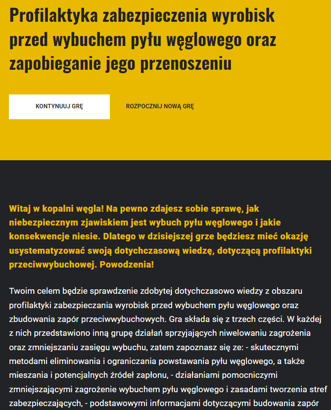 Ekran powrotu do gry