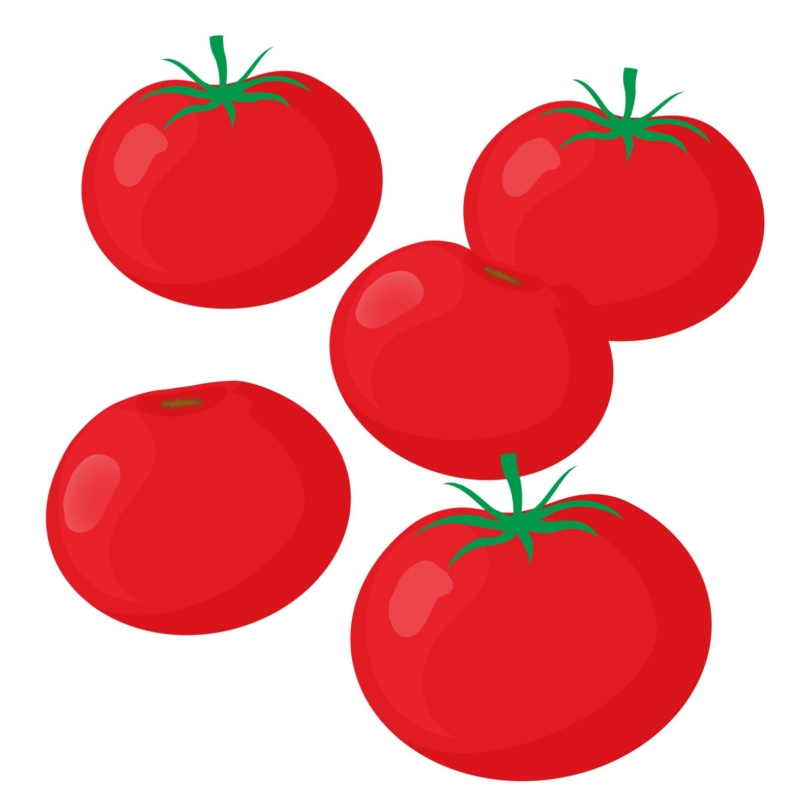 Ilustracja przedstawia pomidory.