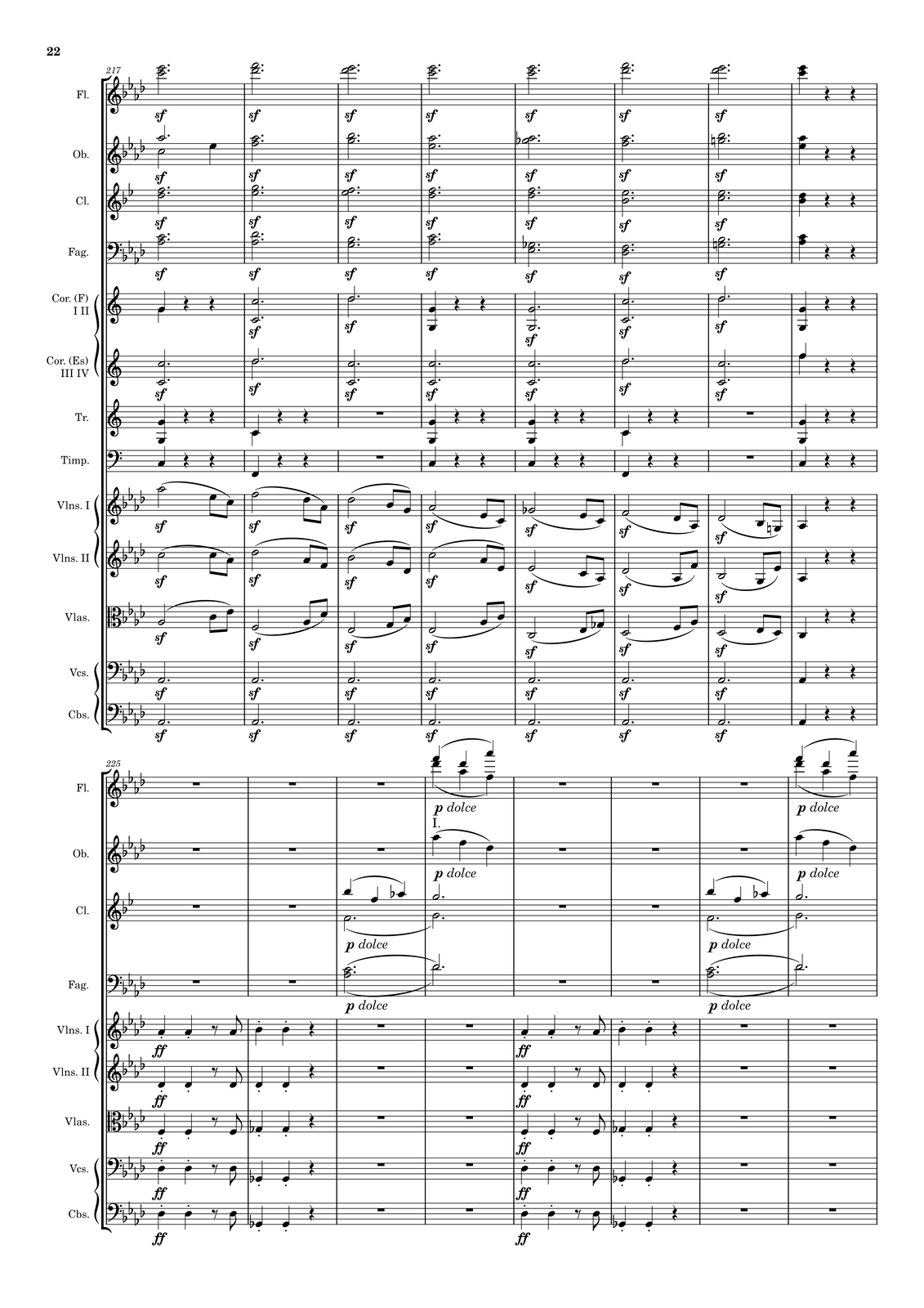 Ilustracja przedstawia stronę partytury utworu.