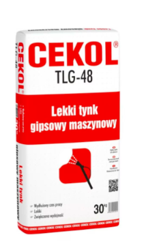 Rysunek przedstawia tynk gipsowy maszynowy. Tynk znajduje się w opakowaniu 30 kg.

Opisy prezentowanych na grafikach obiektów są załączone w treści.