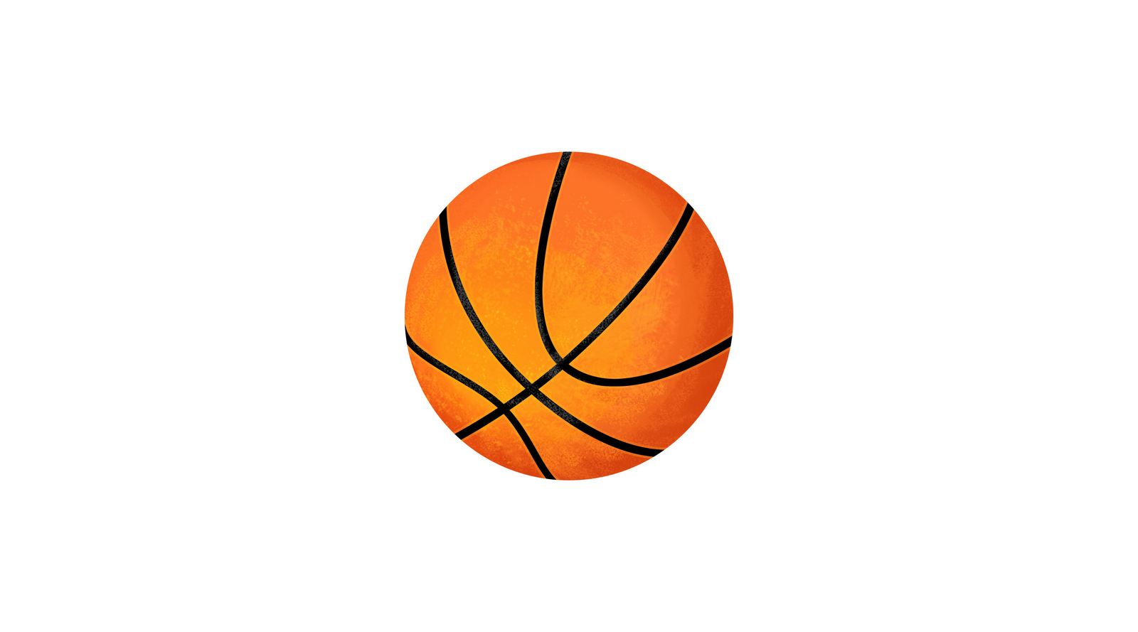 Na ilustracji znajduje się piłka do koszykówki.