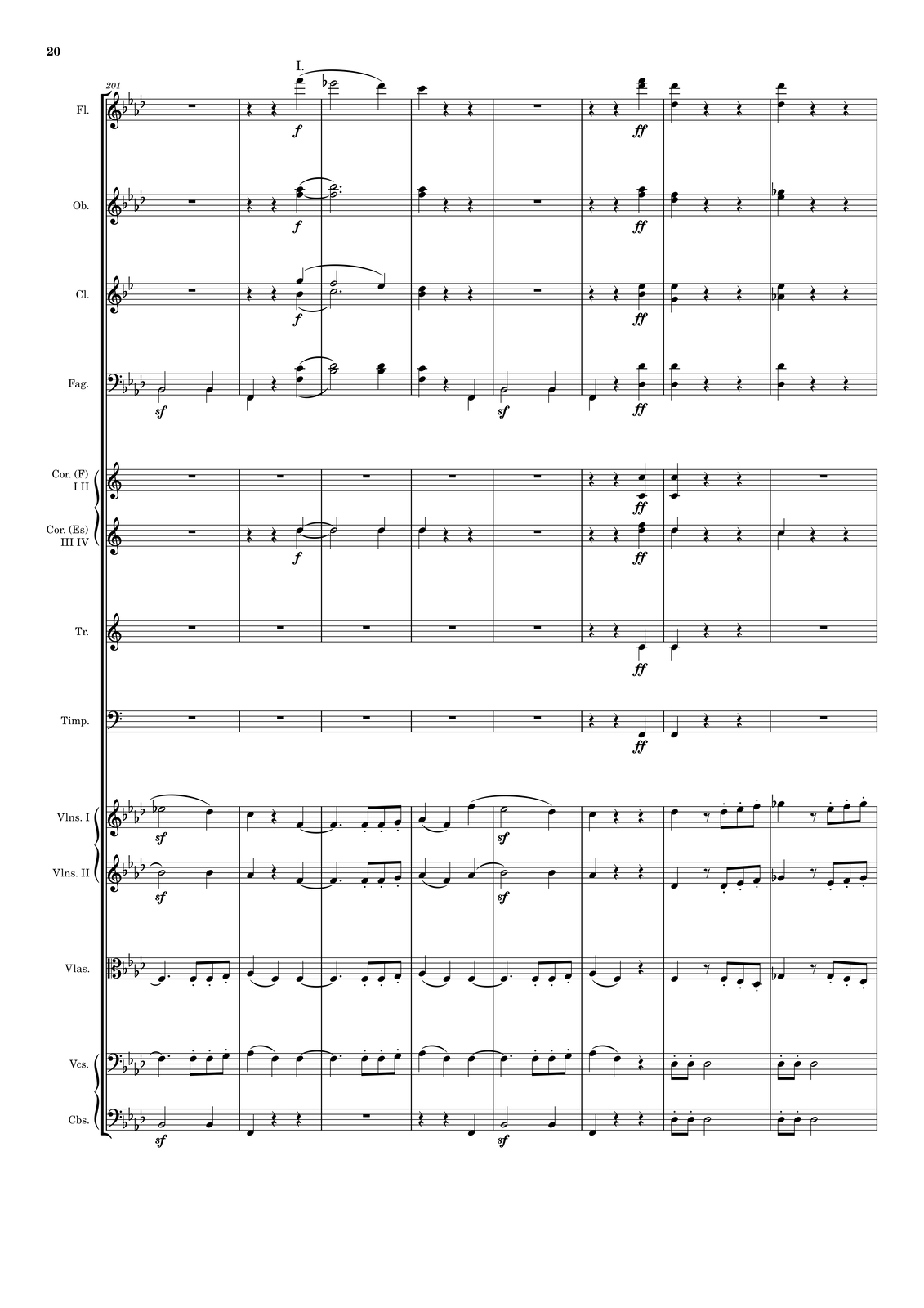 Ilustracja przedstawia stronę partytury utworu.