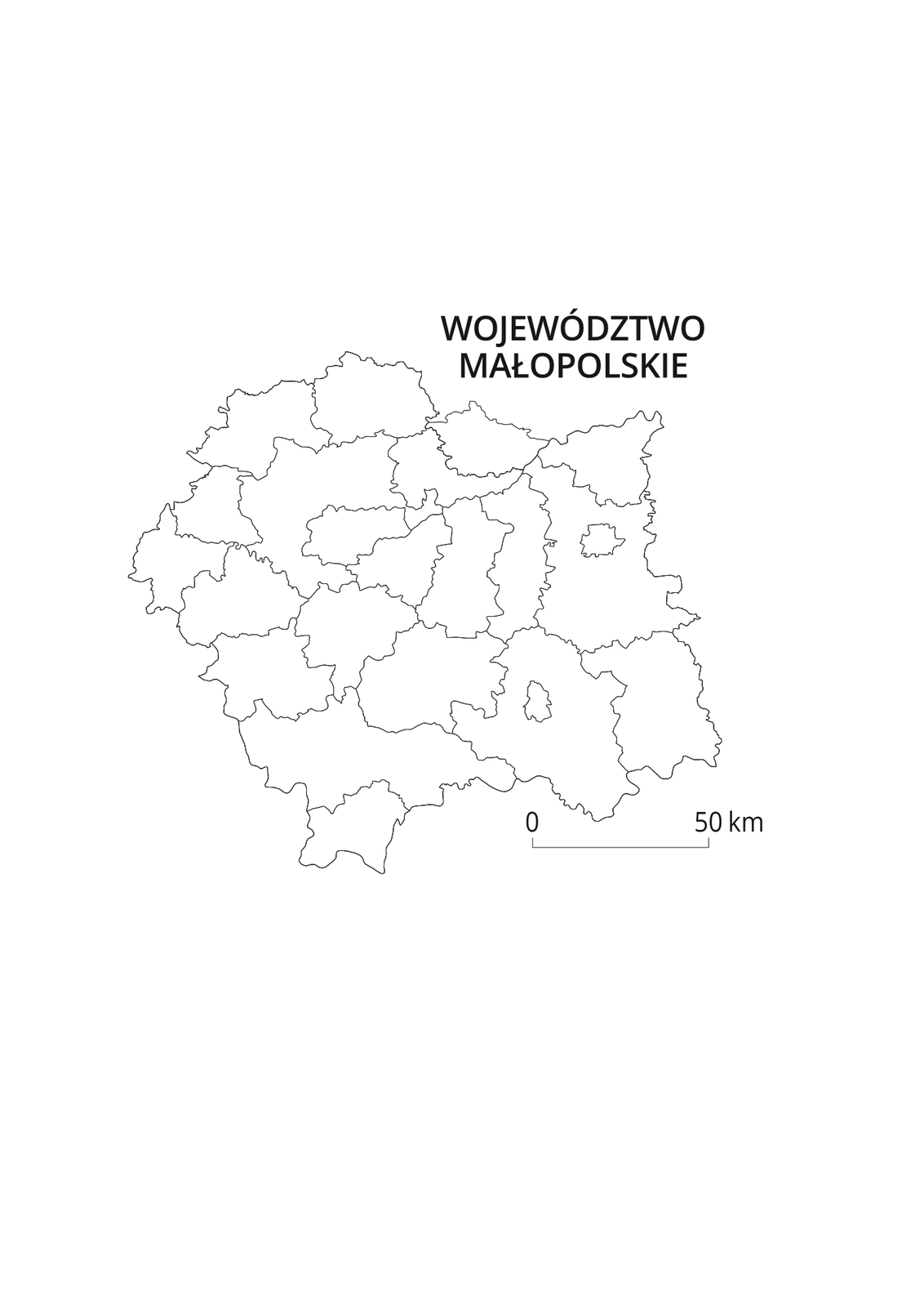 Mapy konturowe województw