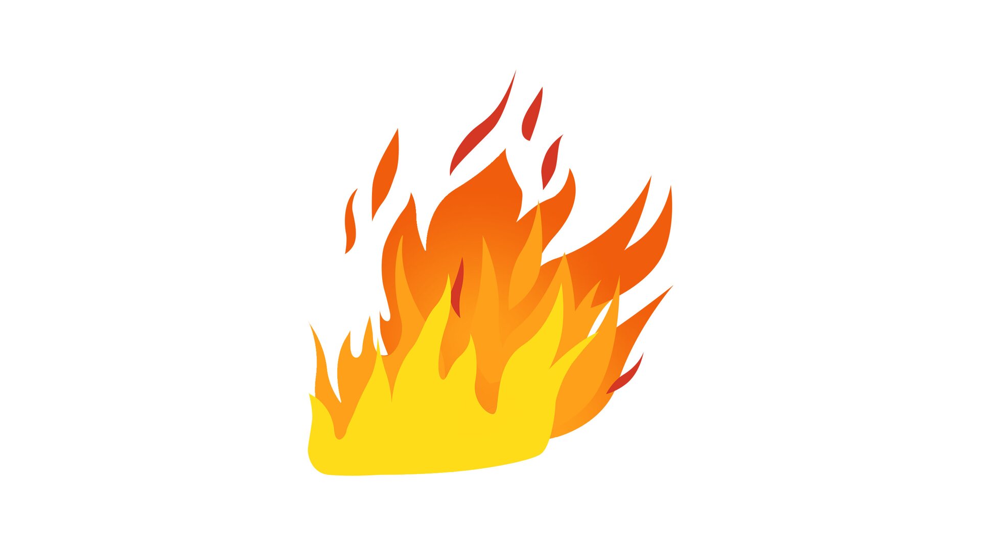 Ilustracja przedstawia ogień.