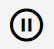 Zdjęcie przedstawia ikonę zatrzymania odtwarzania nagrania. Są to dwie pionowe kreski wpisane w okrąg. Ikona ma biały kolor. Tło zdjęcia jest siwe.
